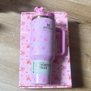 Stanley Pink Floral Quencher Tumbler